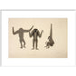 Moloch Gibbon print in white frame