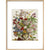 Flowers in a vase print in natural frame