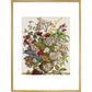 Flowers in a vase print in gold frame