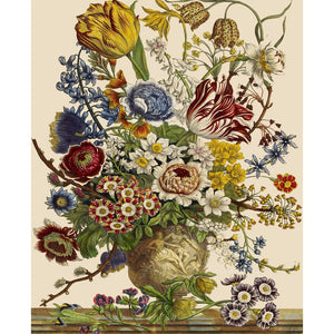 Flowers in a vase print