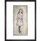 Alice print in black frame