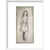 Alice print in white frame