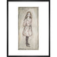 Alice print in black frame