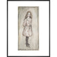 Alice print in black frame