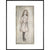 Alice print in black frame