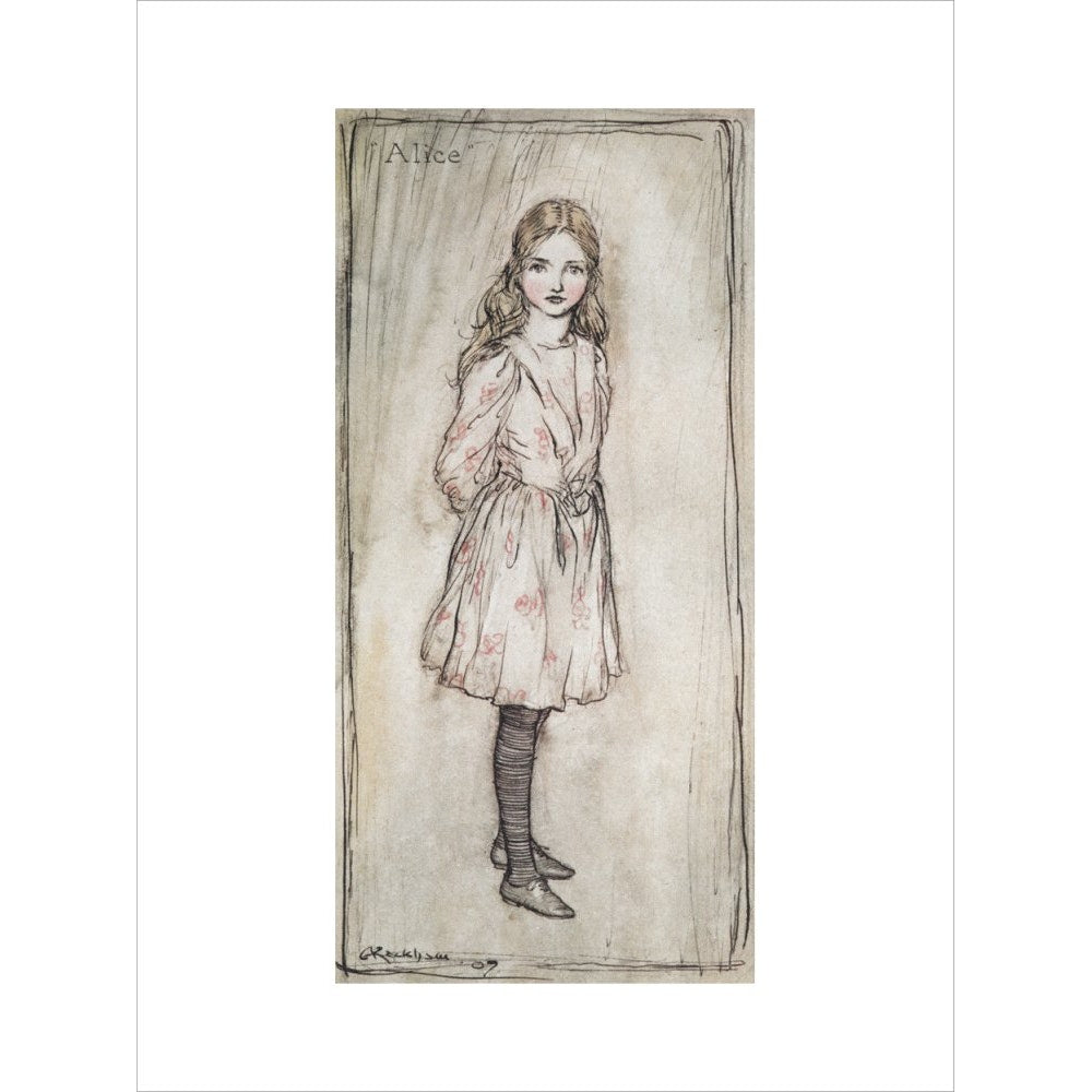 Alice print unframed