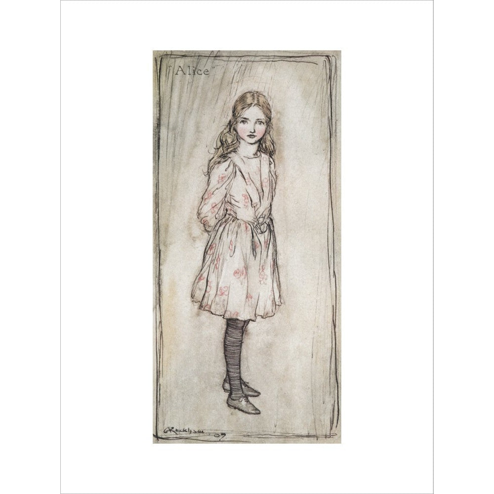 Alice print unframed