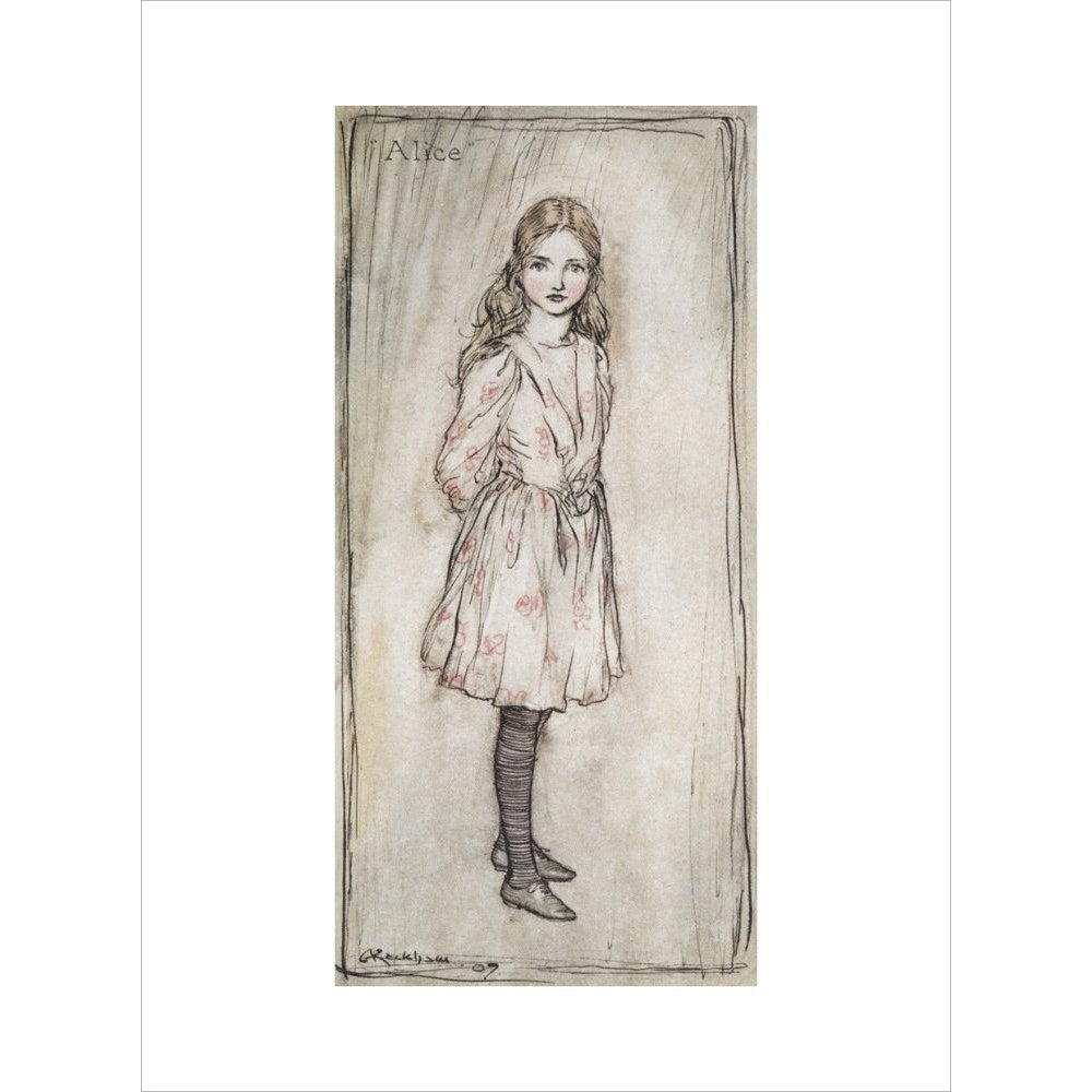 Alice print unframed