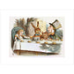 The Mad Hatter's Tea party print unframed