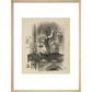 Through the looking-glass, and what Alice found there print in natural frame
