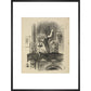 Through the looking-glass, and what Alice found there print in black frame