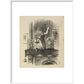 Through the looking-glass, and what Alice found there print in white frame