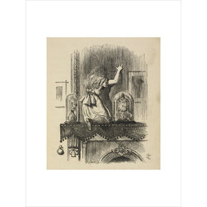 Through the looking-glass, and what Alice found there print unframed