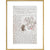 Alice and the Queen of Hearts print in gold frame
