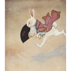 White Rabbit print