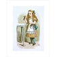 Drink me print unframed