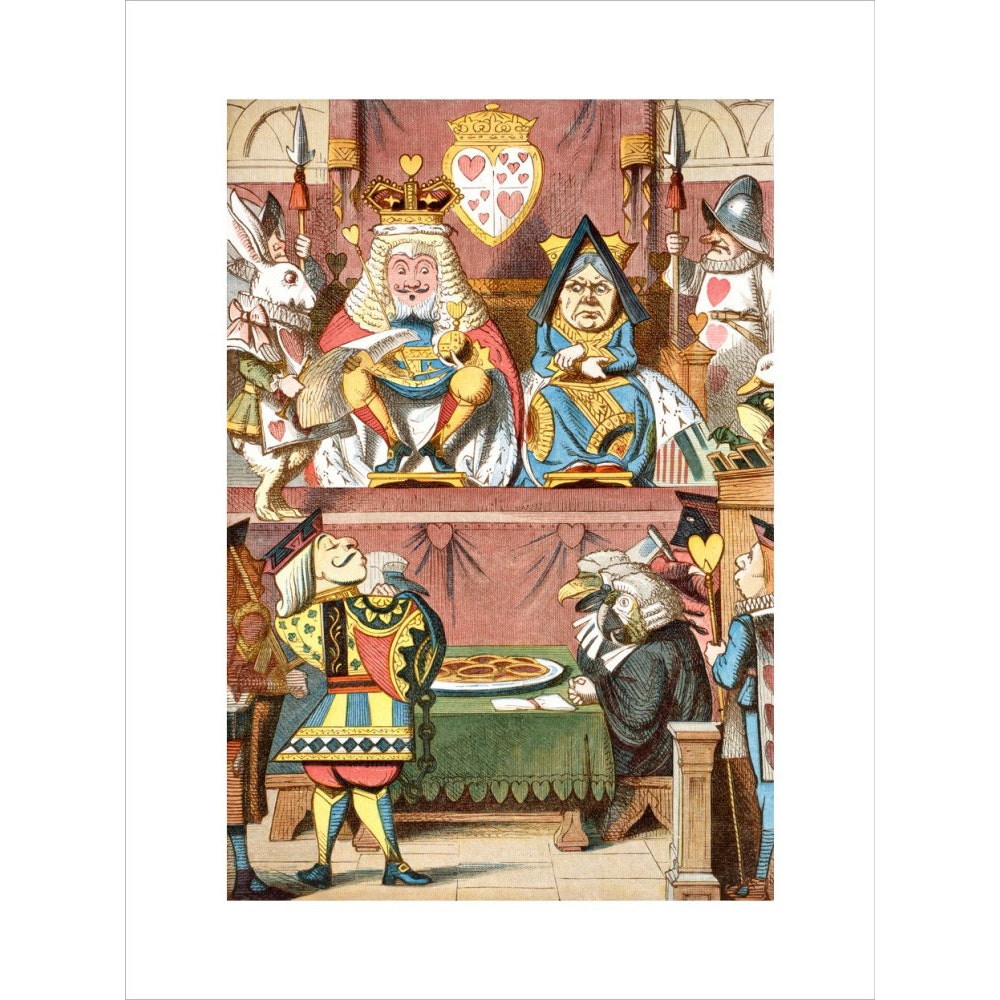 Inspecting the tarts print unframed