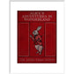 Alice in Wonderland book cover print in white frame