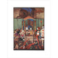 The King and Queen of Hearts upon their throne at court print unframed