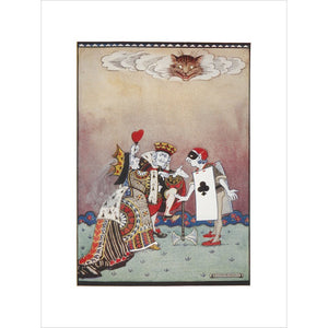 The Queen of Hearts print unframed