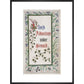 Alice's Adventures Under Ground title page print in black frame