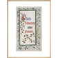 Alice's Adventures Under Ground title page print in natural frame