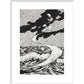 Lucian's Wonderland print in white frame