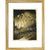 The Martians Arrive print in gold frame