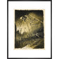 The Martians Arrive print in black frame