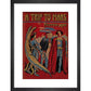 A Trip to Mars print in black frame