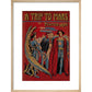A Trip to Mars print in natural frame