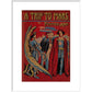 A Trip to Mars print in white frame