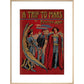 A Trip to Mars print in natural frame