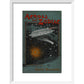 Across the Zodiac print in white frame