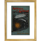 Across the Zodiac print in gold frame