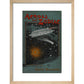Across the Zodiac print in natural frame