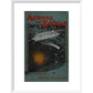 Across the Zodiac print in white frame