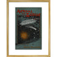 Across the Zodiac print in gold frame