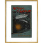 Across the Zodiac print in gold frame