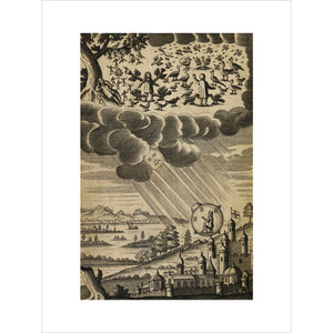 The Comical History of the States and Empires of the Worlds of the Moon and Sun print unframed