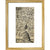 The Man in the Moone print in gold frame