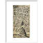 The Man in the Moone print in white frame