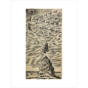 The Man in the Moone print unframed