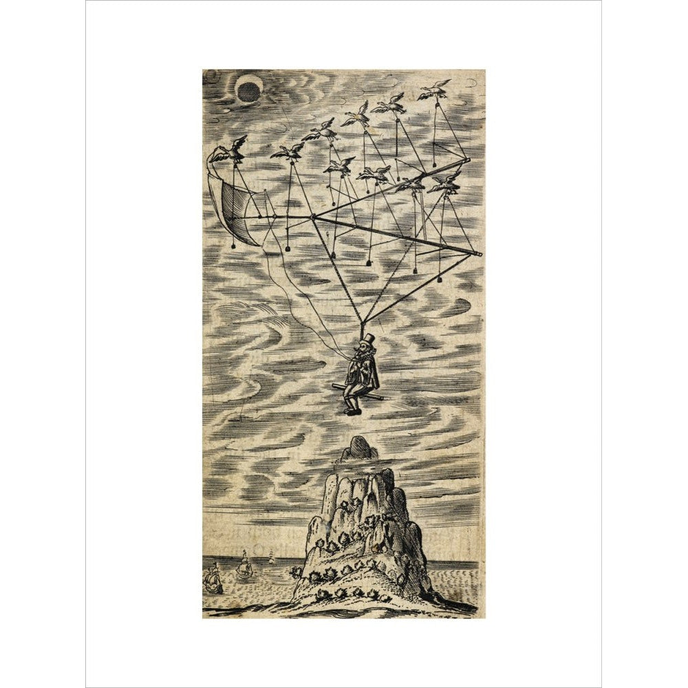 The Man in the Moone print unframed