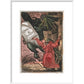 The Monk print in white frame
