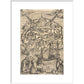 Utopia print in white frame