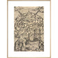 Utopia print in natural frame