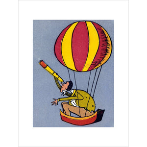 Balloon Man print unframed
