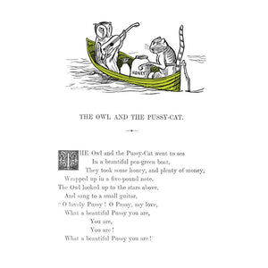 The Owl and the Pussycat print