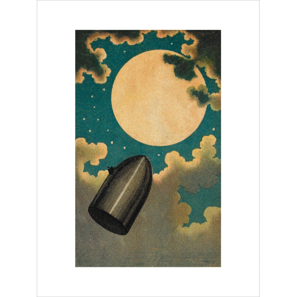 The Moon Voyage print unframed